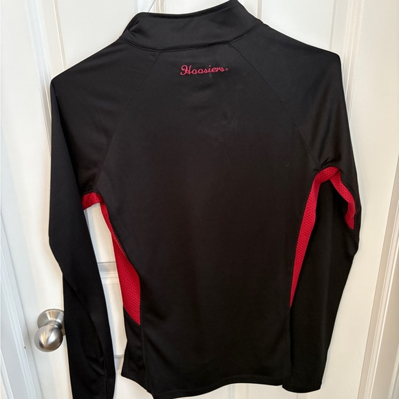 Indiana University Hoosiers Women’s Fitted Quarter Zip IU Hoosiers Women’s Large - Picture 4 of 4